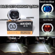 IBRIGHT 2.5inc Matrix Biled Projector Headlight ZE76