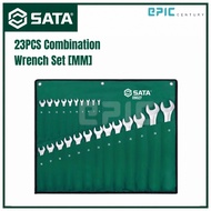 [SATA] 23PCS Combination Wrench Set [MM] | Professional Metric Wrench Set | 09027
