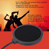 Microphone Windshield Dia 15.5cm Microphone Pop Filter Mask Studio Audio Music Recording Accessory with Stand clamp