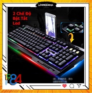 [HCM]Bàn phím chơi game G700 Led giả cơ siêu đẹp