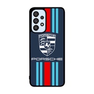 Hardcase Casing Case Samsung Galaxy A33 A53 A73 5G Porsche Logo Racing AB0402