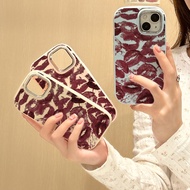 Valentines Wine Red Lip Print Casing For VIVO Y16 Y36 Y17 Y21 Y12 Y11 2019 Y33S Y20 Y20i Y91 Y72 Y02