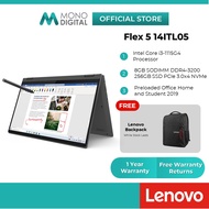 Lenovo IdeaPad Flex 5 14ALC05 / 14ITL05 14" Full HD Touch Screen Notebook Laptop - 8GB DDR4-3200/ Wi