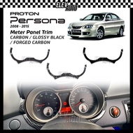 Proton Persona Old 2008 - 2015 Meter Panel Frame Trim Carbon Black Interior Accessories 2009 2010 20