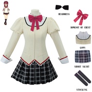 Anime puella Magi Madoka Magica Trang Phục Cosplay cô gái Phép Thuật Akemi homura đồng phục học sinh