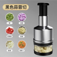 Manual Hand Press Garlic Onion Chopper Vegetable Food Chopper Processor Dicer