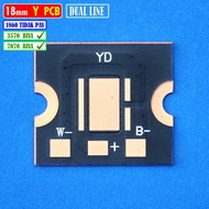 PCB Y LED 7070 18mm Copper Dual MCP XHP70 LED BiLED Projector Dakar RTD AES