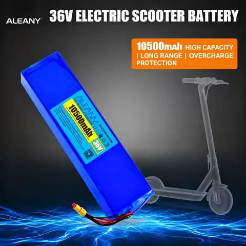 36V 10.5Ah Rechargeable Lithium Battery Pack 18650 10S3P 500W Power Modified 42V Electric Scooter Ba