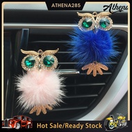 Athena_Owl Shape Car Perfume Clip Non-slip Alloy Easy to Install Car Air Freshener Interior Accessor