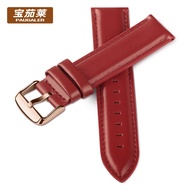 Genuine Leather Strap Men Plain Weave Band Women Replacement Watch Chain for Dw Tissot Longines  Tia