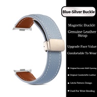 สายนาฬิกาข้อมือหนังแท้ แบบเปลี่ยน สําหรับ Redmi Watch 5 /5eSIM /Watch 4 สายนาฬิกา Xiaomi Mi Band 9 P