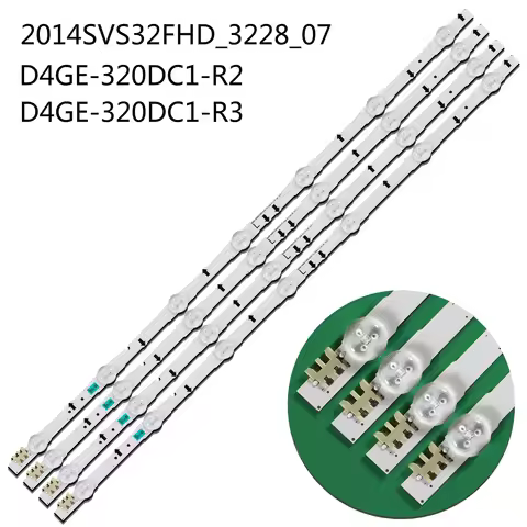 1/5/10kits LED strip for Samsung UE32H5020 UE32H6500 UE32J6510 UE32H6670 UE32H6800 UE32H5090 UE32H50