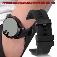 For Diesel Dz4318 4323 4283 7315 4476 4496 4427 7395 Universal Watch Strap 24mm 26mm 28mm Silicone R