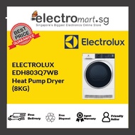 EDH803Q7WB Electrolux Ultimate Care 700 heat pump dryer 8kg