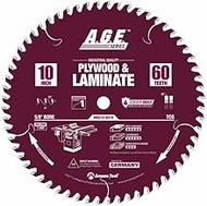 A.G.E. Series by Amana Tool MD10-601R Plywood Laminate ArmorMax Non-Stick Coating 10-Inch x 60 Tooth