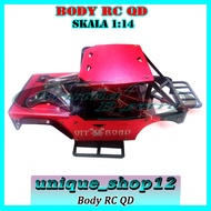 QD RC Body 1:14 Scale Metal and Plastic Material Offroad Universal