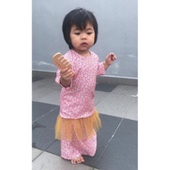 Melor Kurung Kids English Cotton  by Nourastylista_RTW