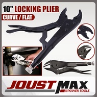 10” Locking Plier 250mm Curved Jaw Locking Pliers Vise Grip Torque Lock DIY Hand Tool Gripe Plier Jam Locking Playar 锁紧钳
