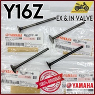 Y16 Y16Z Y16ZR EX IN INTAKE VALVE B5V-E2111 EX EXHAUST VALVE B5V-E2121