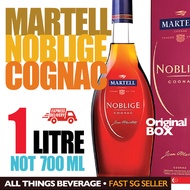 Martell Noblige Cognac 1000ml not 700ml - RED BOX - Cheaper than buying 700ml bottle - EXPRESS Delivery - with Original Gift Box - Only for Sale to above 18 Years Old - Under 18 Years Old Not for Sale