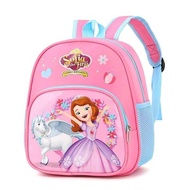beg sekolah budak lelaki beg sekolah roda beg sekolah Kindergarten Princess Elsa Schoolbag Boys Girl