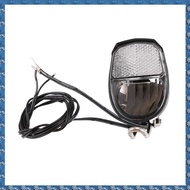 (JACH) Dynamo Bike Light Front Light Set Input AC 6V 3W Dynamo Bicycle LED Headlight Bike Accessorie