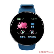 transparent watch ❃[JOM PROMO PANAS] D18 Smart Watch Sport Tracker Measurement Fitness Blood Oxygen 