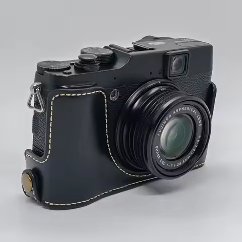 Leather Half Case for Fuji X10 X20 Fujifilm Camera Protect Grip