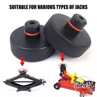 JONY Rubber Jack Pads, 20mm Black Jack Lift Pad,  Point Adapter Silicone Only Fit for 20mm Jack Poin