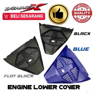 RSX150 RSX 150 PVC ENGINE COVER SAMPAN ENGINE LOWER COVER NET UNDER COWLING ENGINE COVER GUARD BLACK