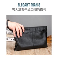 Men Clutch Bag Korean Version Men Large Capacity Soft Leather Clutch Bag Clutch Bag Business Fashion