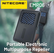 2023 NITECORE เครื่องไล่ยุงแบบพกพา EMR06เครื่องไล่ยุง EDC เครื่องไล่ยุงแบตเตอรี่เดินป่าตั้งแคมป์ในถนนการเดินทางพาสุนัข