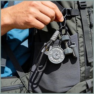 Barbell Keychain Cute Dumbbell Key Chain Fitness Barbell Backpack Keychain for Purse Wallet Luggage 