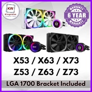 NZXT KRAKEN X53 / X63 / X73 / Z53 / Z63 / Z73 RGB AIO 240MM / 280MM / 360MM RGB CPU Liquid Cooler - 