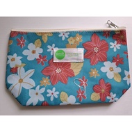 SUNSILK KANVAS MOTIF FLORAL POUCH ZIP PURSE/ SUNSILK CANVAS FLORAL MOTIF POUCH ZIP PURSE