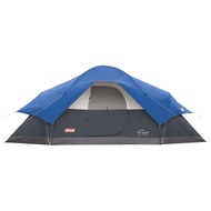 Coleman 8 Person Red Canyon Tent, Multi-functional Tent for Up to 3 Rooms