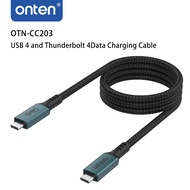 ONTEN USB 4 AND Thunderbolt 4 Data Charging Cable OTN-CC203