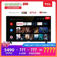 TCL  55 inch 4K UHD Full Screen-Slim AI Smart TV Android 9.0 -Netflix- Youtube-Google Assitannt (Model 55P8)