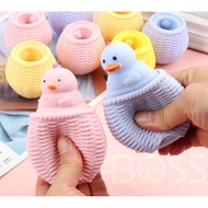 Squishy Toy Chicken Squeeze Flexible Squishy Chicken Pop It Silicone