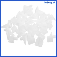50 Pcs Shelves Cabinet Support Pegs Furniture Shelf Holders 1.60X1.20X0.90CM White  bofeng