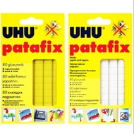 Clay Glue 60 Grams White Yellow UHU Gum Rain