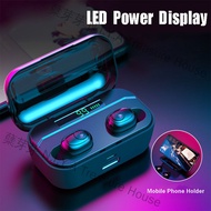 蘖芽芽 N.I.Y.A Treasure House G6s Bluetooth Earphones TWS Wireless 5.0 Handsfree Earphone Sports Bass E