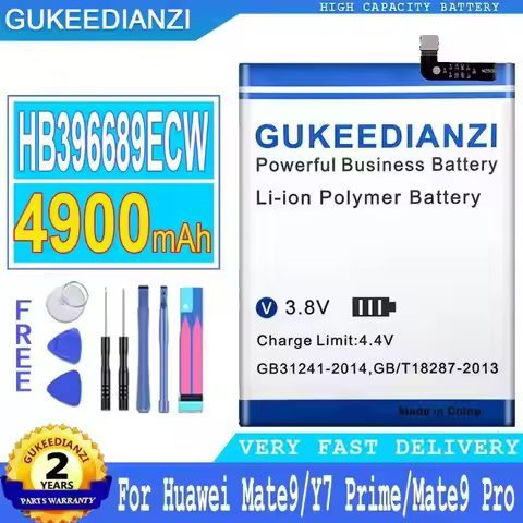 Battery For Huawei Y7 for Prime 2017 Mate 9 Pro For Honor 8C Y9 2018 Enjoy 7 Plus P40 Lite E Trt-L53