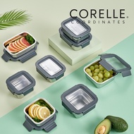 Corelle Airtight Stainless Steel Food Storage Container 8p Dishwasher Safe