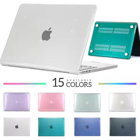 Glitter Laptop Case For Macbook 15 A1707 A2941 A2141 Laptop Case For Apple Macbook Case Bag For Air 