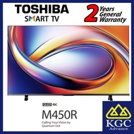 Toshiba 50"/55"/65"/75"/85" M450RP QLED Smart TV 50M450RP / 55M450RP / 65M450RP / 75M450RP / 85M450R