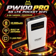 PW100 PRO Modified Unlimited Hotspot WiFi Tanpa Had 4G 5G LTE dengan Powerbank 10000mAh Modified Mod
