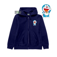COD Jaket Anak Laki Laki Hoodie Anak Perempuan Polos Zipper Cowok Cewek Motif DORAEMON 2 Usia 3 4 5
