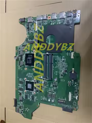 Used Genuine MS-16J31 VER 1.0 FOR MSI MS-16J3 MS-1793 GP62 GP72 Motherboard WITH I7 CPU AND GTX950M 