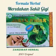 jarak pagar formula herbal alami asli original sakit gigi